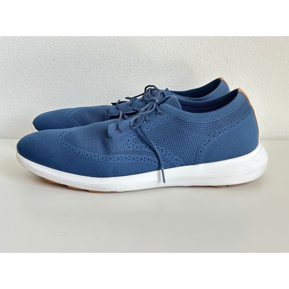 FootJoy Flex XP Mens Blue Knit Spikeless Golf Shoes 56118 Size 15 M